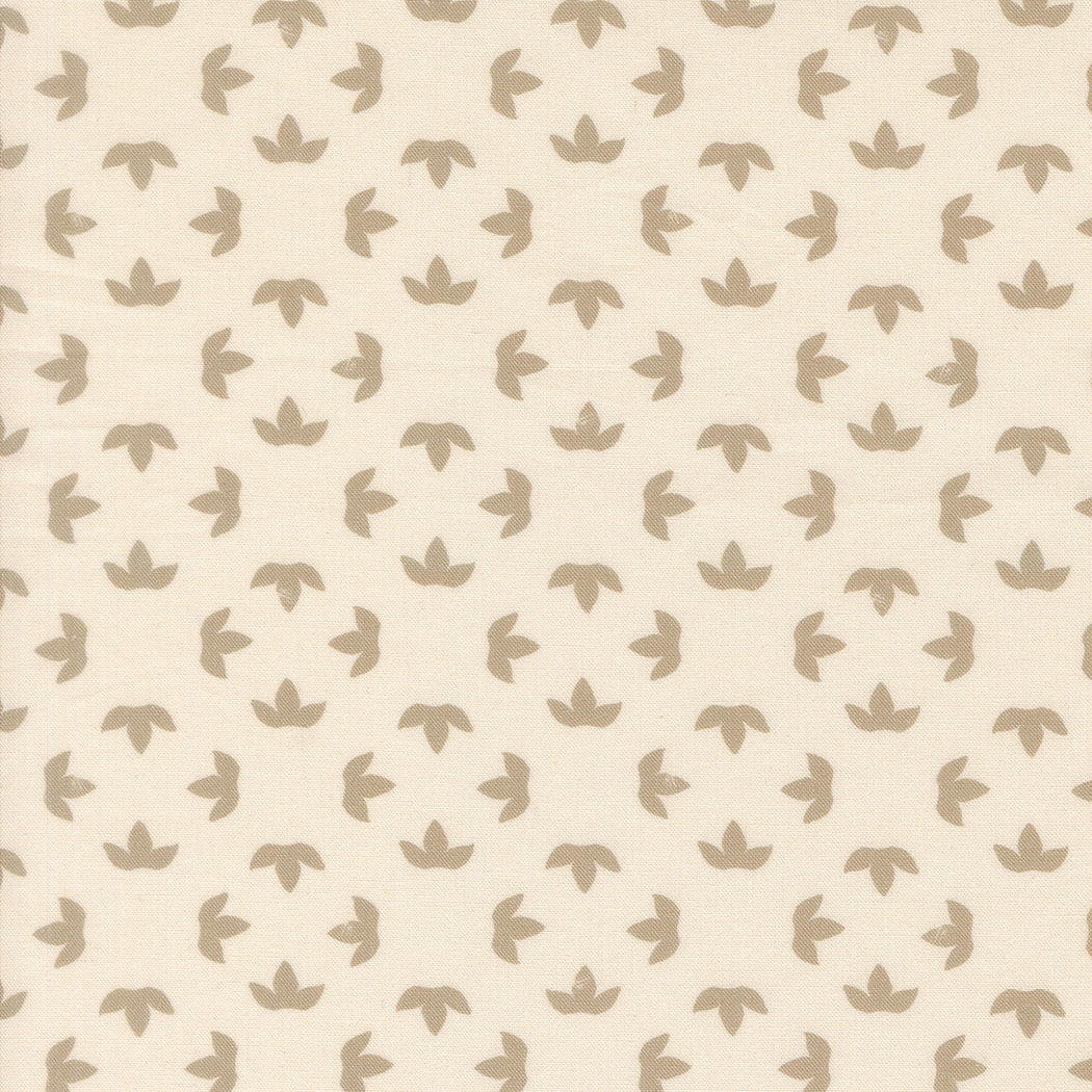 Floral in Ivory