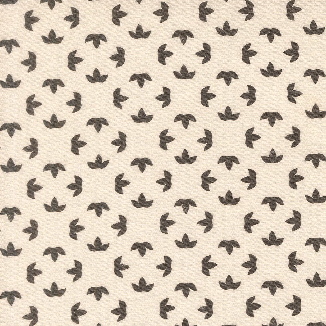 Floral in Ivory Iron