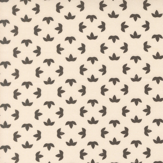 Floral in Ivory Iron