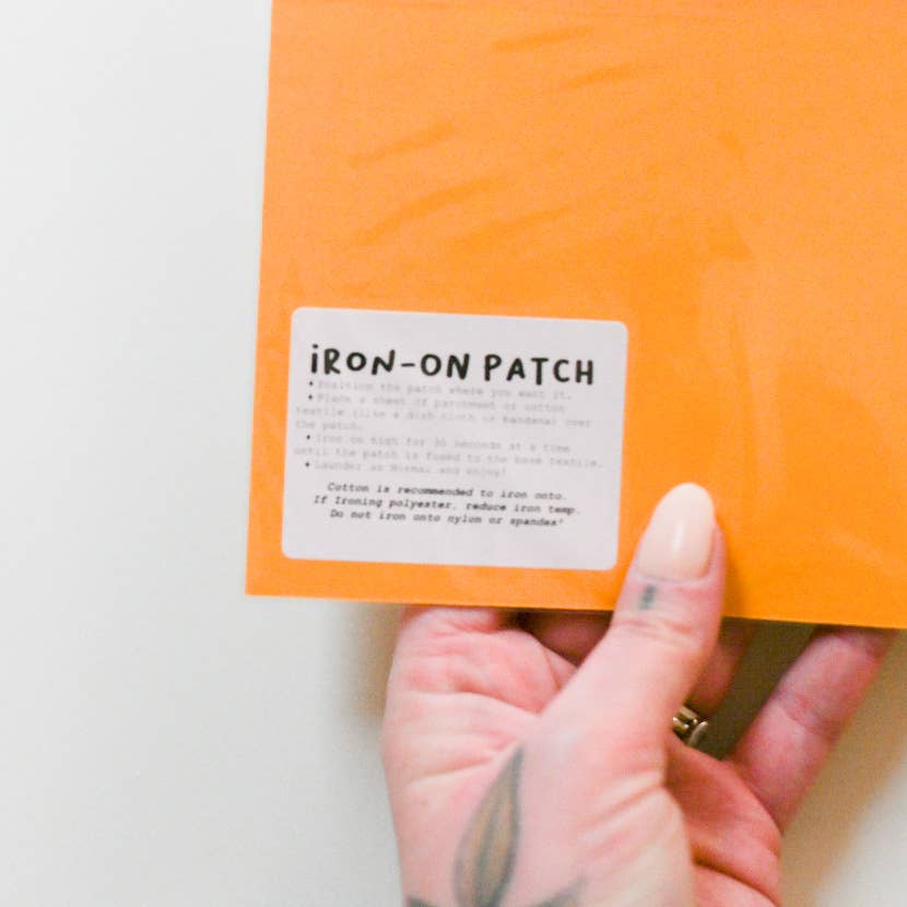 Iron-On Mending Patch Pack: Small