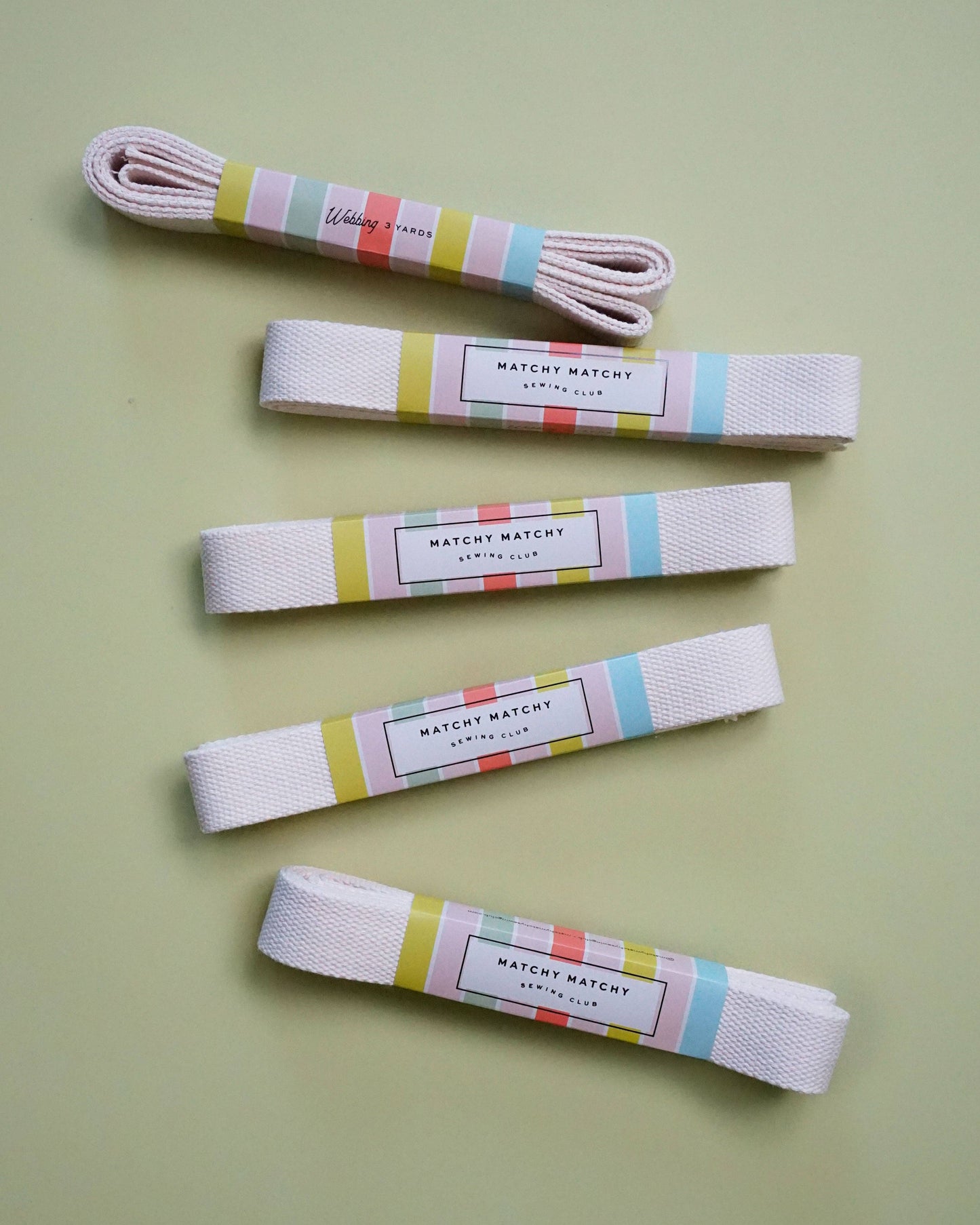 Natural Webbing: 3 yards