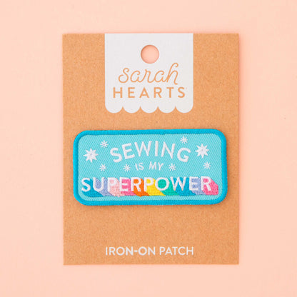 Sewing is my Superpower Iron-On Patch