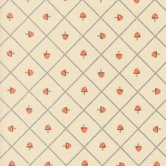 Mushroom and Grid in Pearl