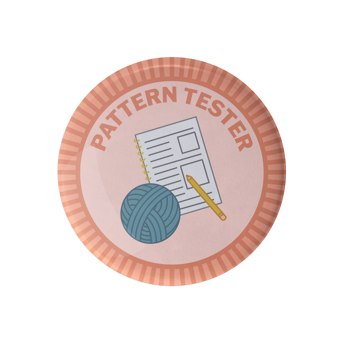 Pattern Tester Knitting Merit Badge – Cool People Sew