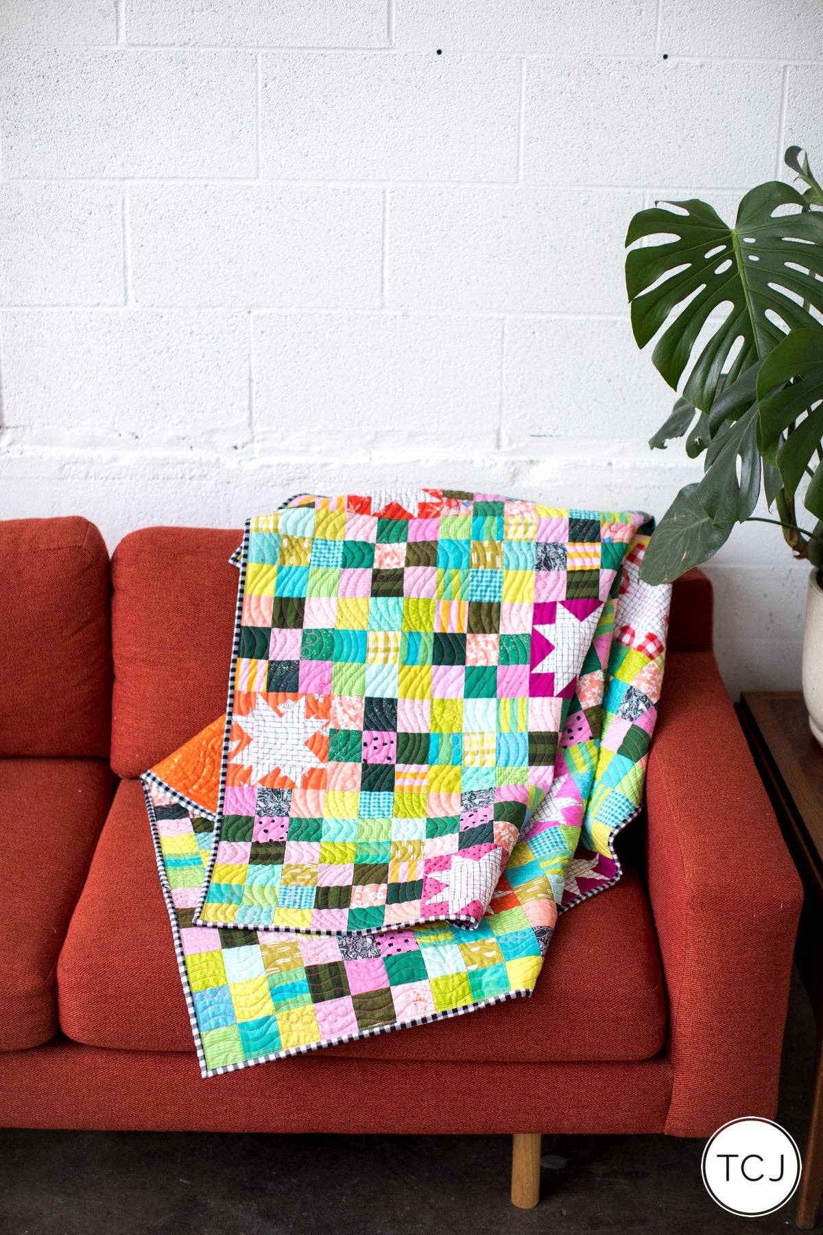 Campfire Glow Quilt Pattern - Printed