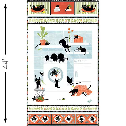 Cats in the Laundry PANEL