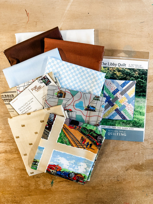Thomas the Train Libby Quilt Kit