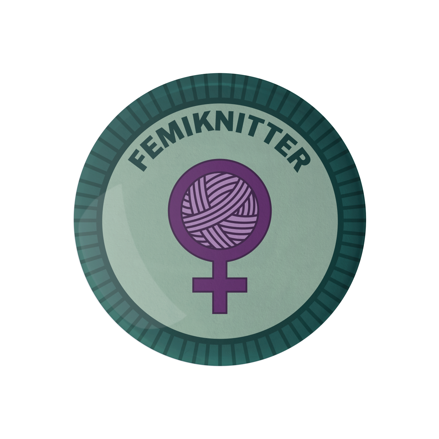 Femiknitter Knitting Merit Badge