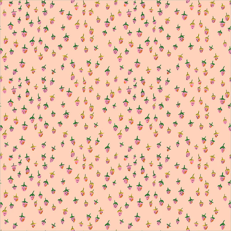 Field Strawberries in Blush