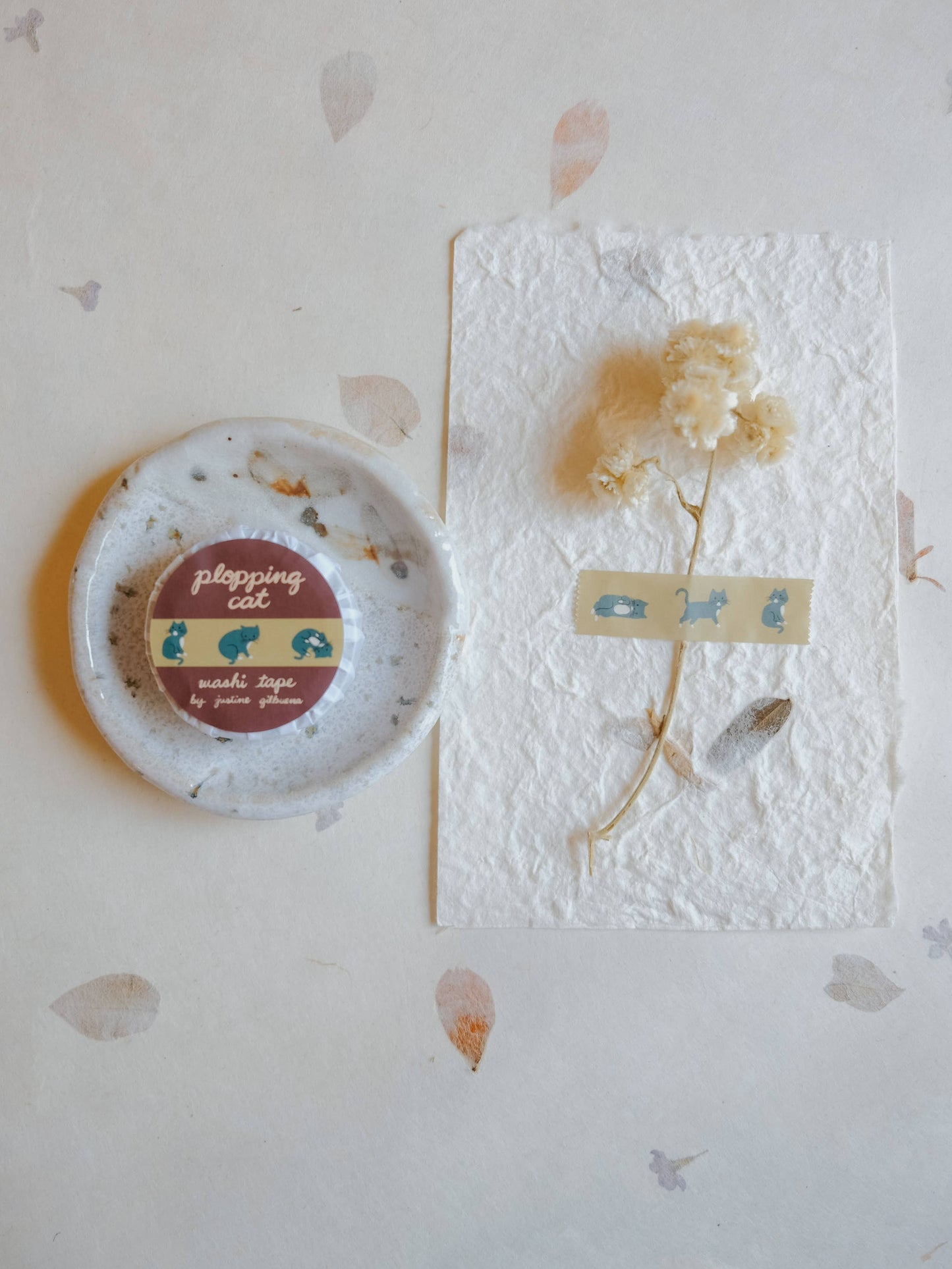 Plopping Cat Washi Tape