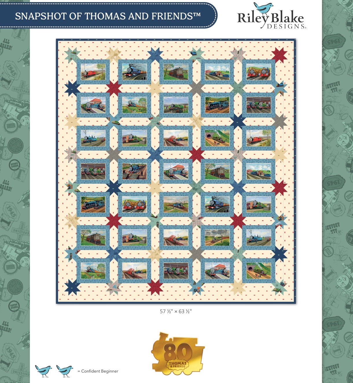 Snapshots of Thomas Quilt Kit