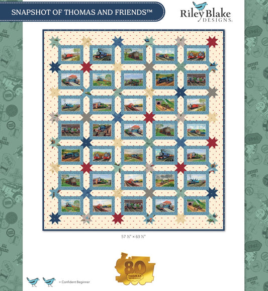 Snapshots of Thomas Quilt Kit
