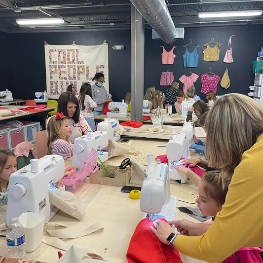 Family Sewing Day!