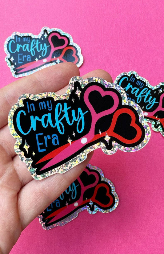 In My Crafty Era Sticker