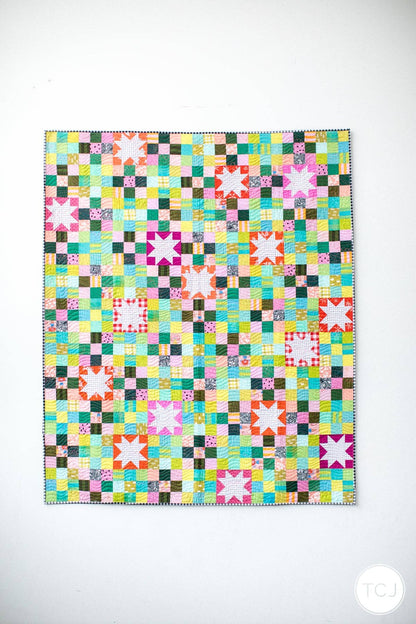 Campfire Glow Quilt Pattern - Printed