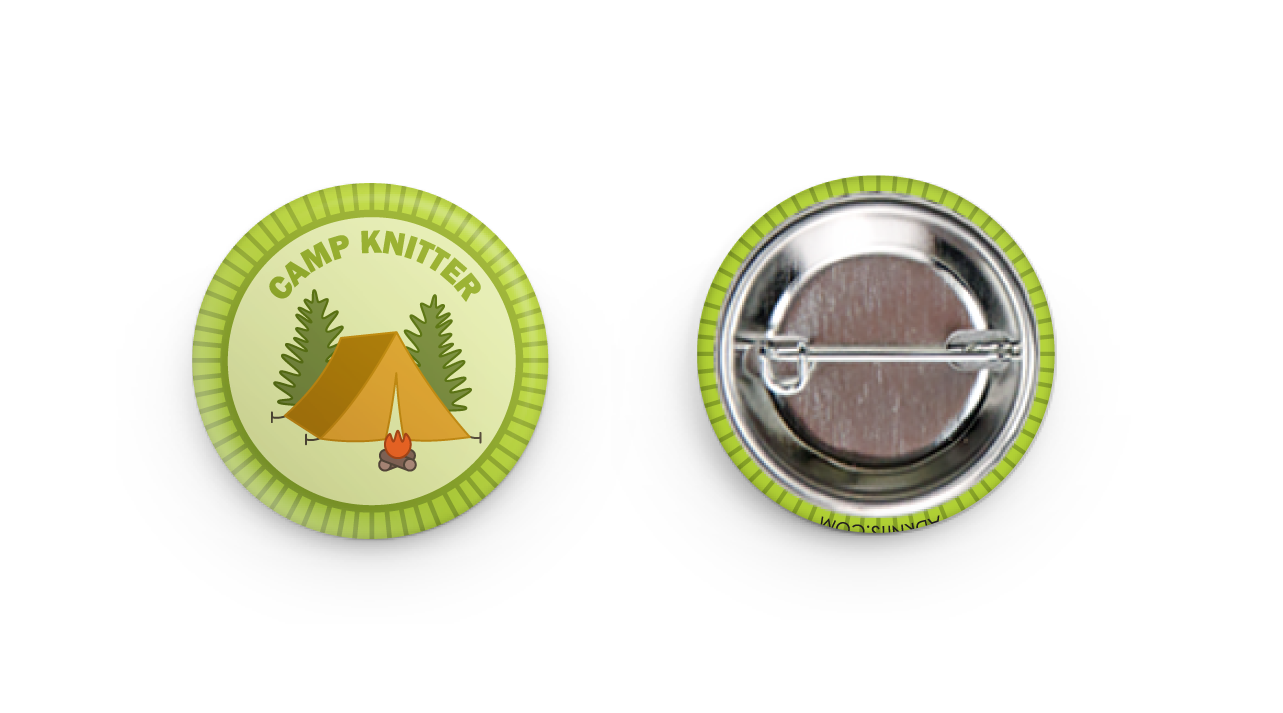 Camp Knitter Knitting Merit Badge