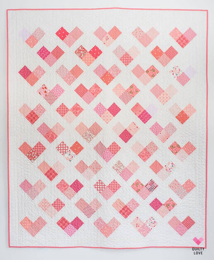 Quilty Hearts PAPER Quilt Pattern