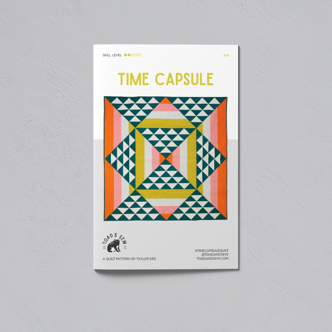 Time Capsule Quilt - Printed Paper Pattern