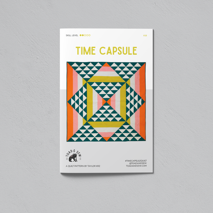 Time Capsule Quilt - Printed Paper Pattern