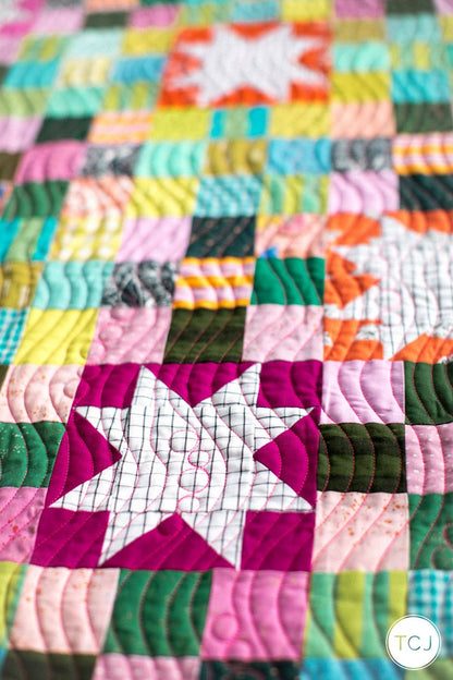 Campfire Glow Quilt Pattern - Printed