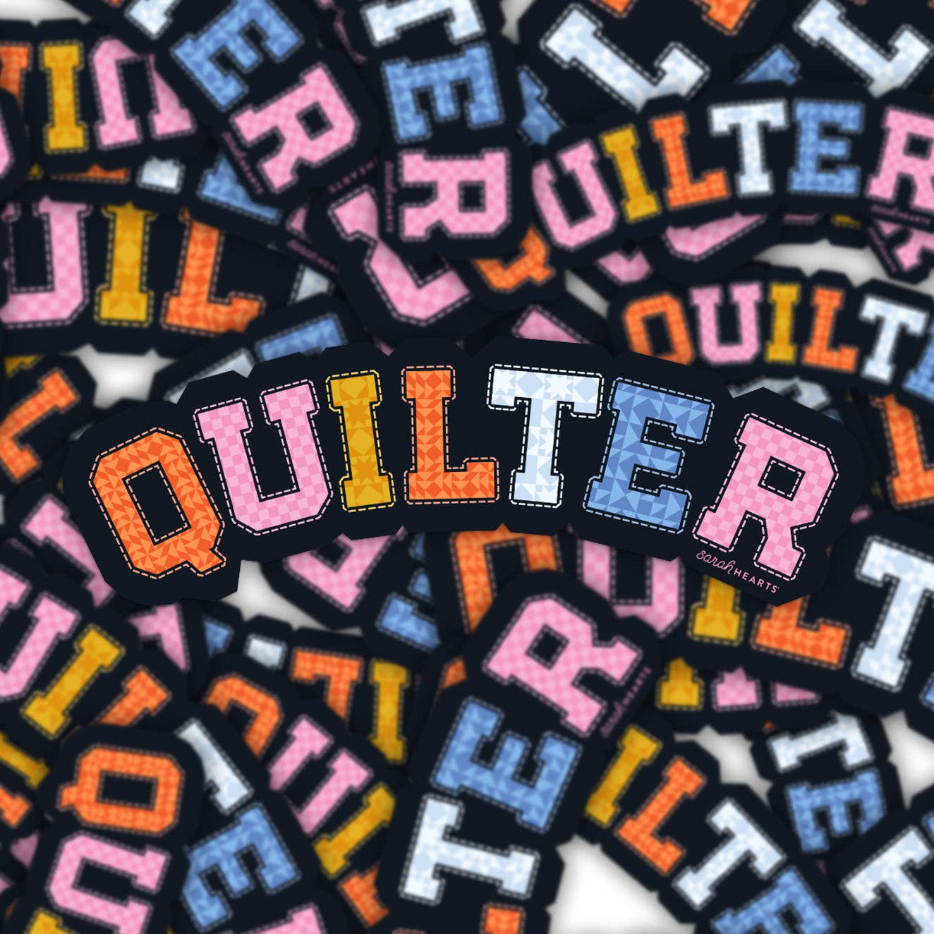 Quilter Sticker - Vinyl Waterproof Sticker