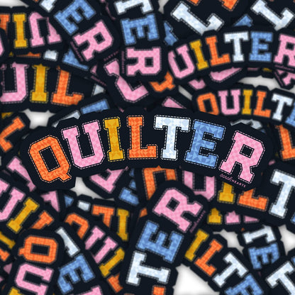 Quilter Sticker - Vinyl Waterproof Sticker
