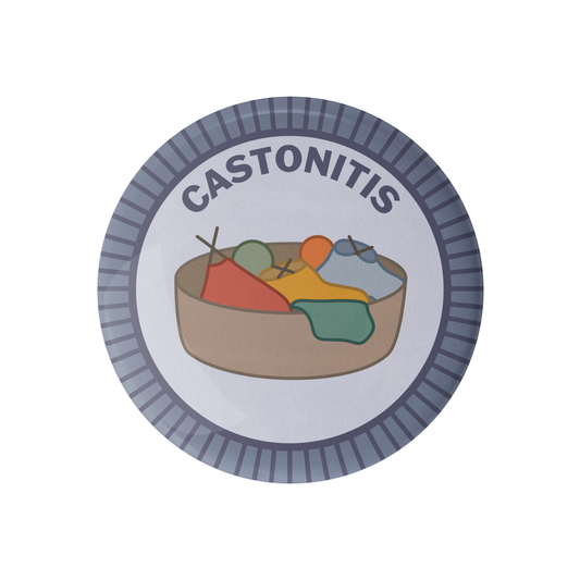 Castonitis Knitting Merit Badge