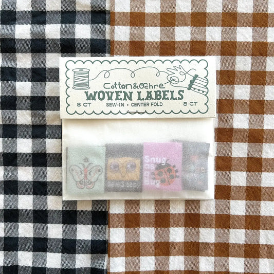 Sleepy Head Pack Woven Labels