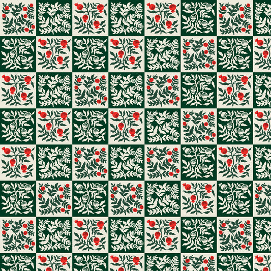 Yuletide Floral in Evergreen