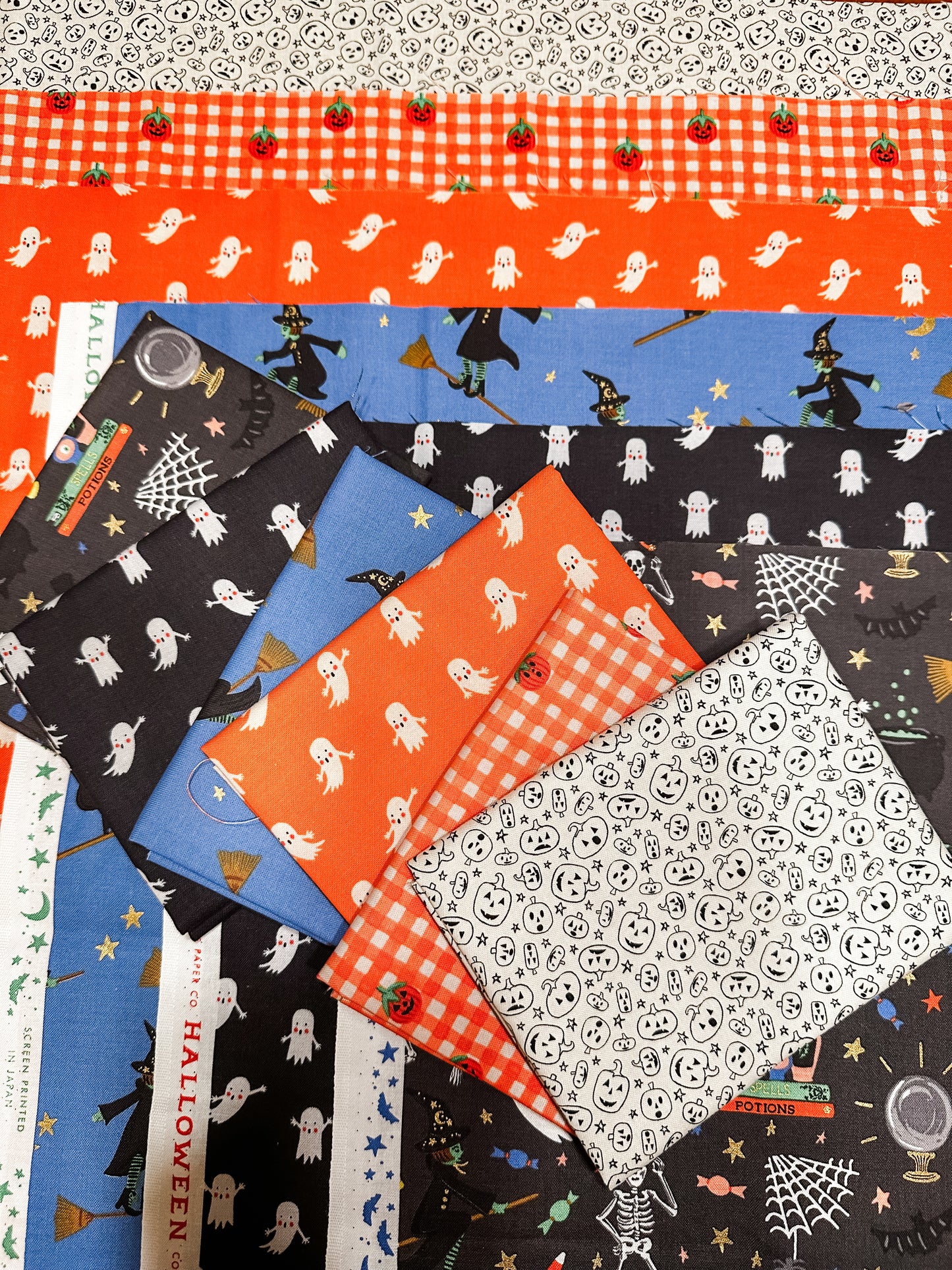 Halloweeeeeen FQ Bundle