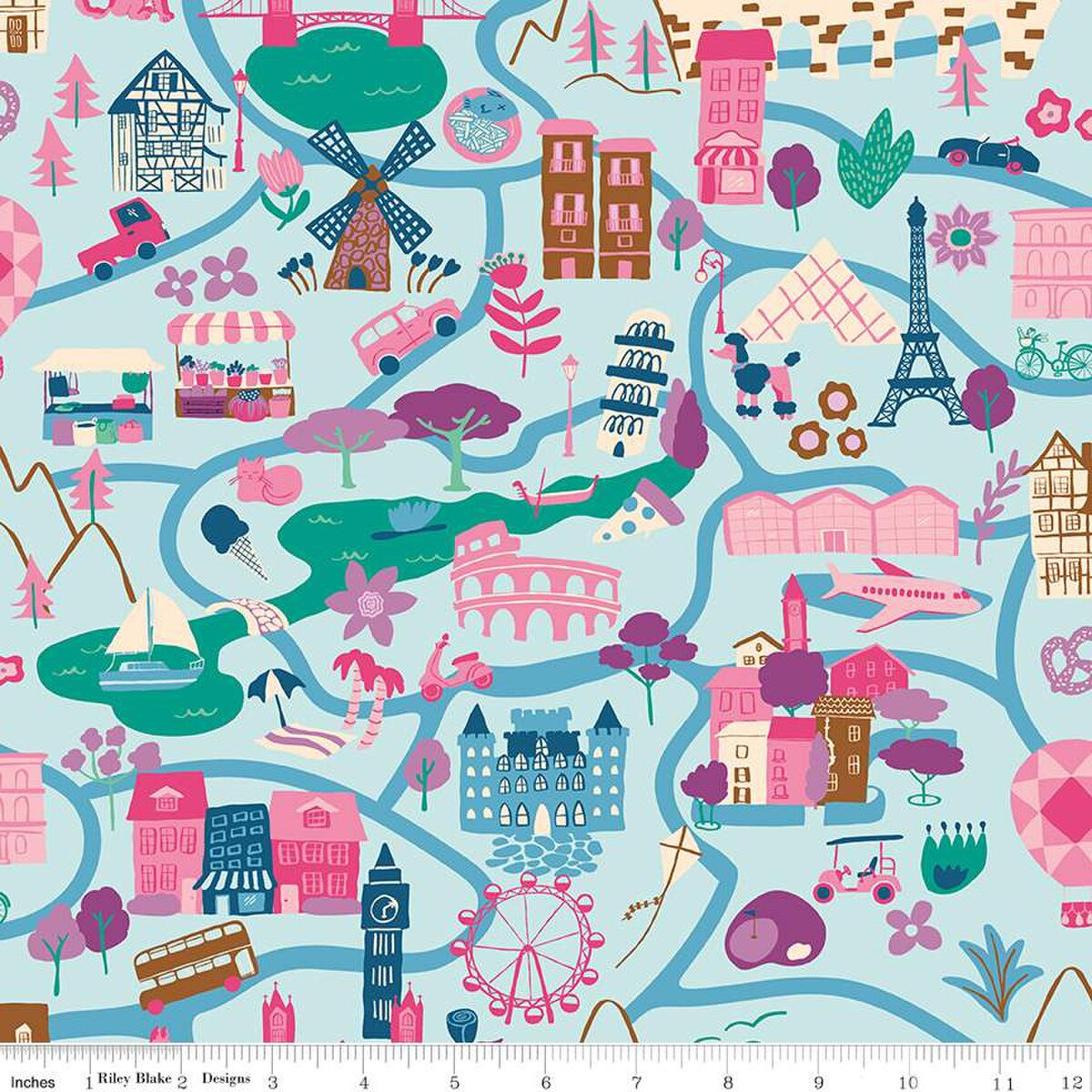 It Takes A Village in Blue