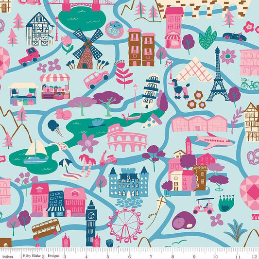 It Takes A Village in Blue