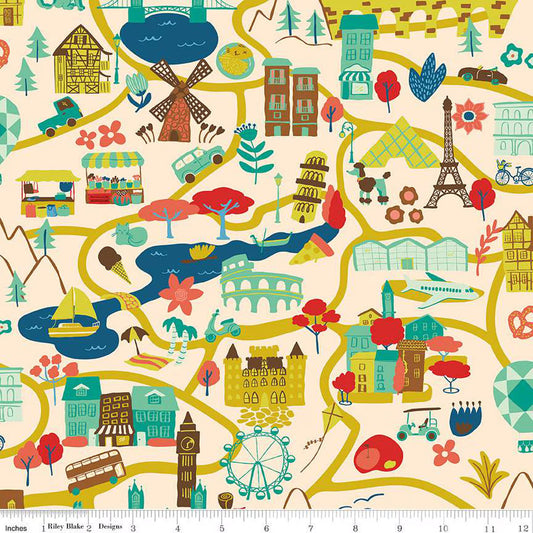 It Takes A Village in Cream