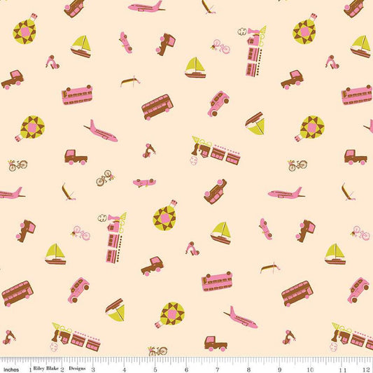 Modes of Travel in Cream