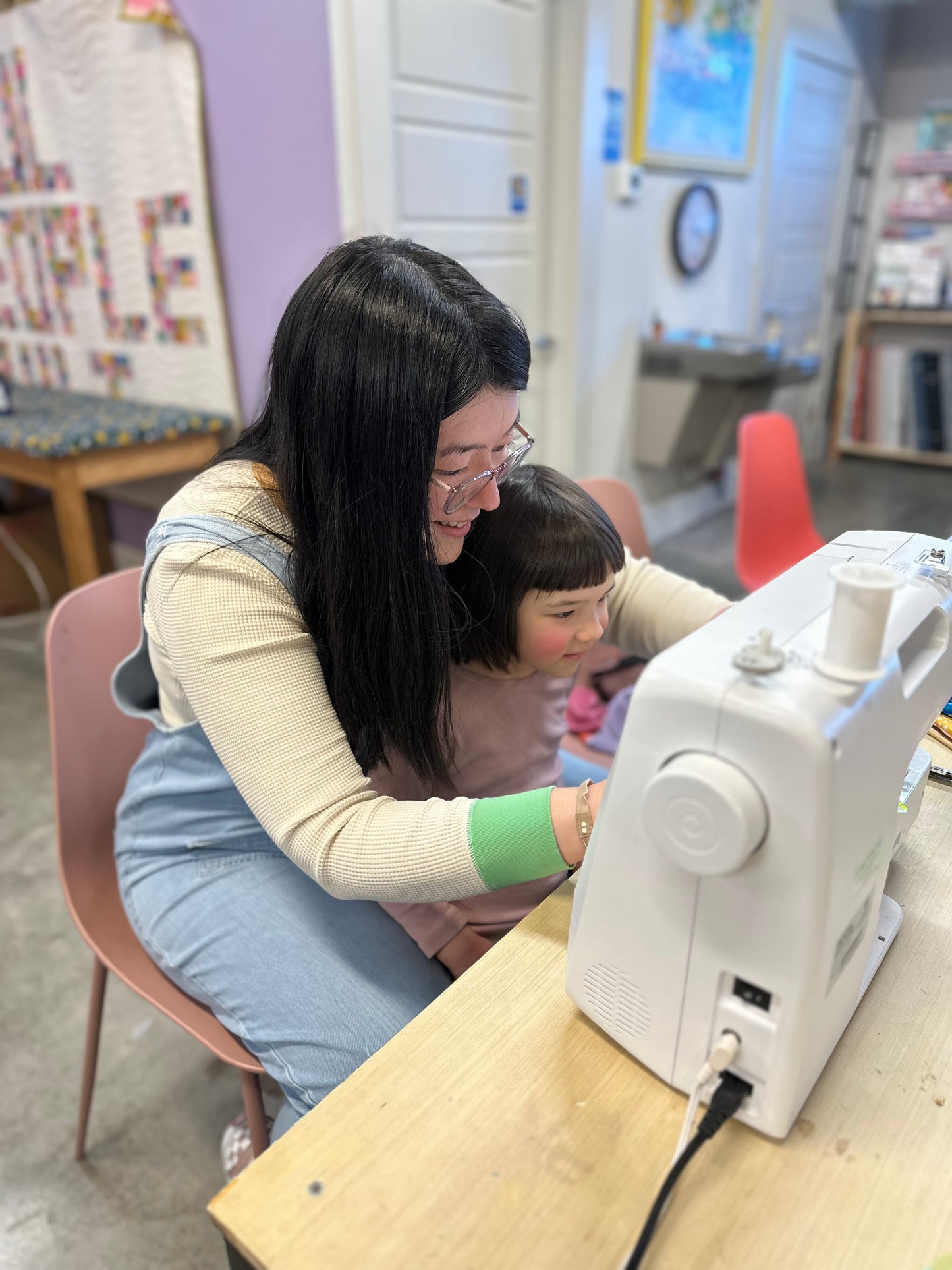 Family Sewing Day!
