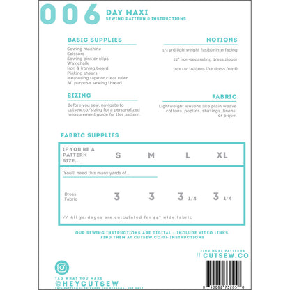 Day Maxi Pattern