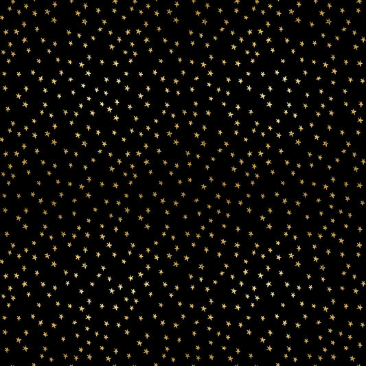 Mini Starry in Black Gold