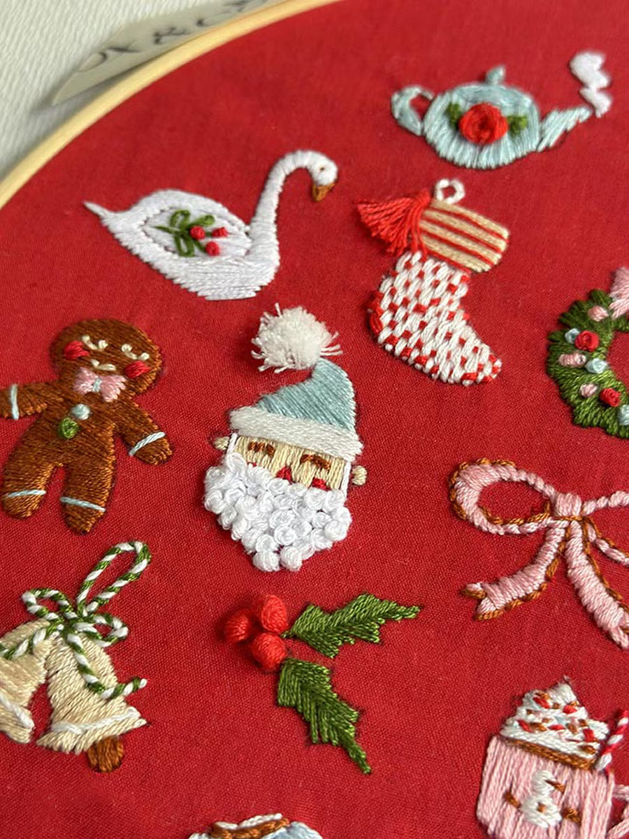 MakeBox & Co. The 24 Days of Advent Embroidery Kit