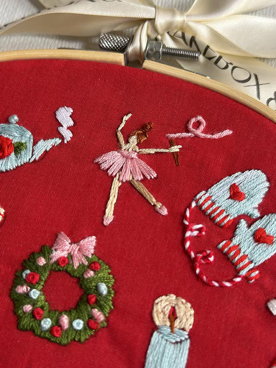 MakeBox & Co. The 24 Days of Advent Embroidery Kit