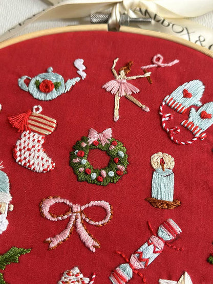 MakeBox & Co. The 24 Days of Advent Embroidery Kit