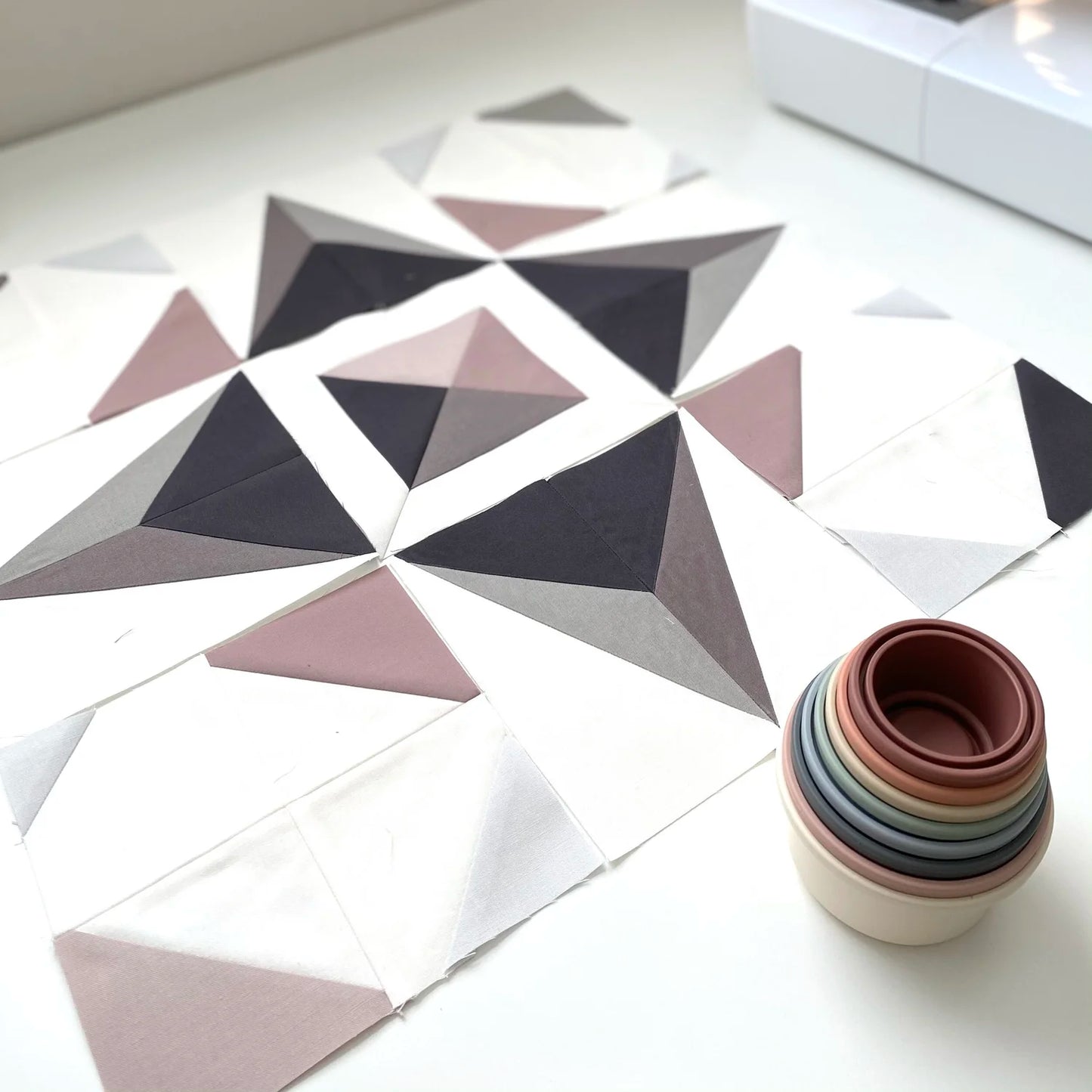 Crystalline Quilt Pattern