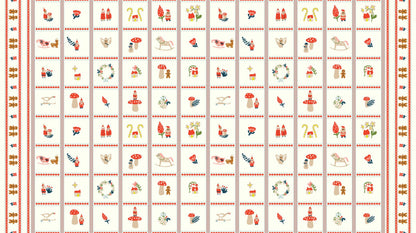 Christmas Trinkets in White