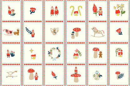 Christmas Trinkets in White