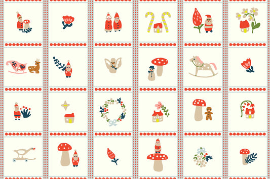 Christmas Trinkets in White