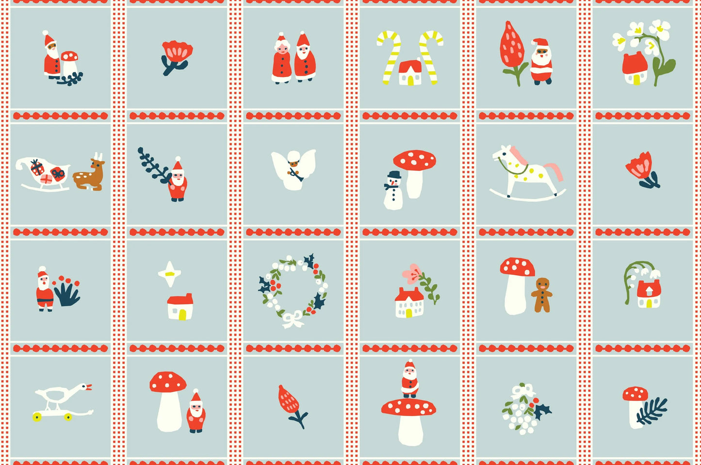 Christmas Trinkets in Ice