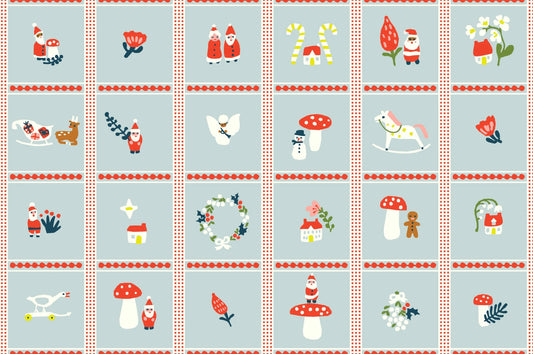 Christmas Trinkets in Ice