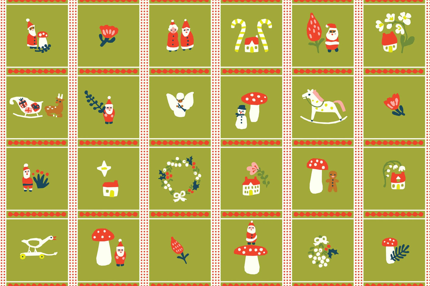 Christmas Trinkets in Moss