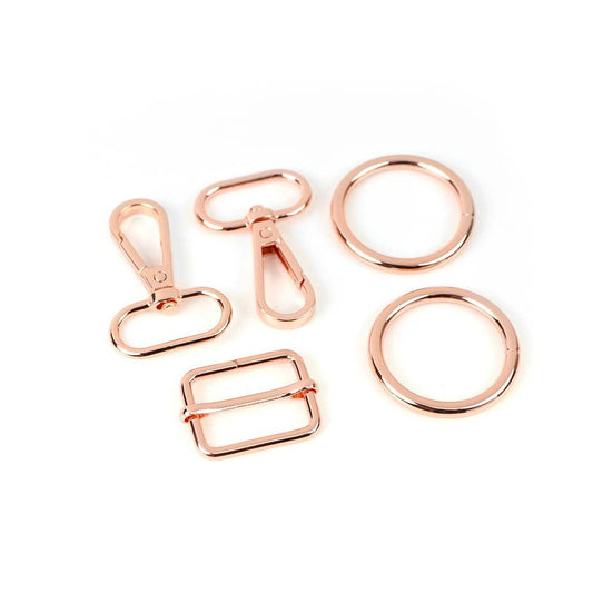 Sallie Tomato Hardware Kit Rose Gold