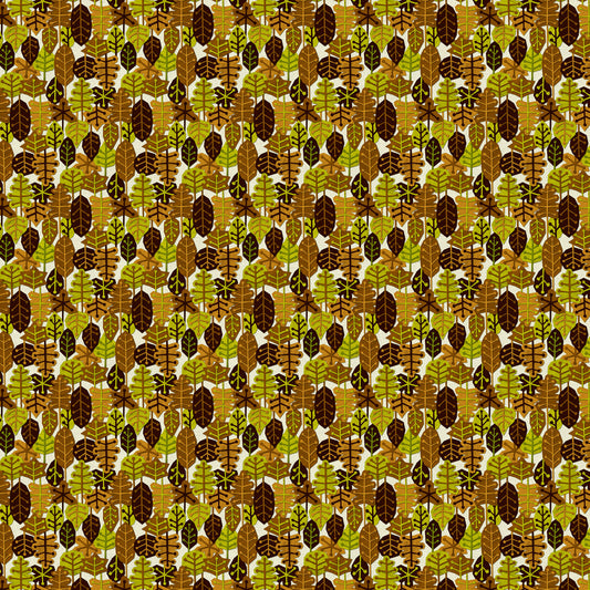 Leaves in Green