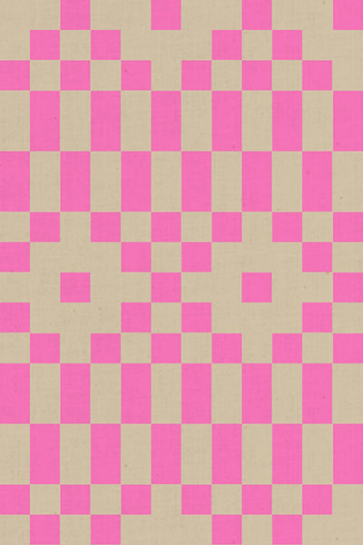Bitmapped in Neon Pink